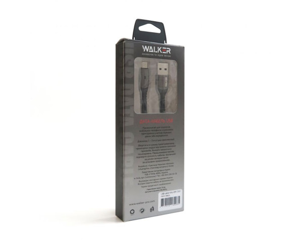 Кабель USB WALKER C920 Micro black