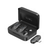 Мікрофон петличний 2в1 XO MKF09A з роз'ємом Type-C black