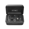 Мікрофон петличний 2в1 XO MKF09B з роз'ємом Lightning black