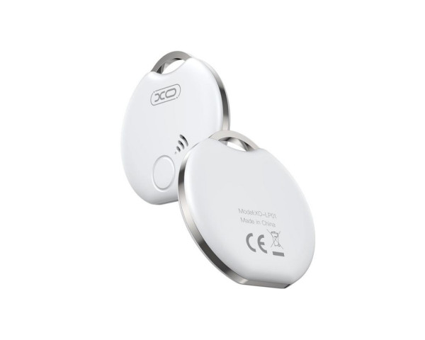 Розумний брелок XO LP01 AirTag для системних пристроїв Apple/Android white