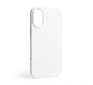 Чохол Full Silicone Case для Apple iPhone 17 white (09) (без логотипу)
