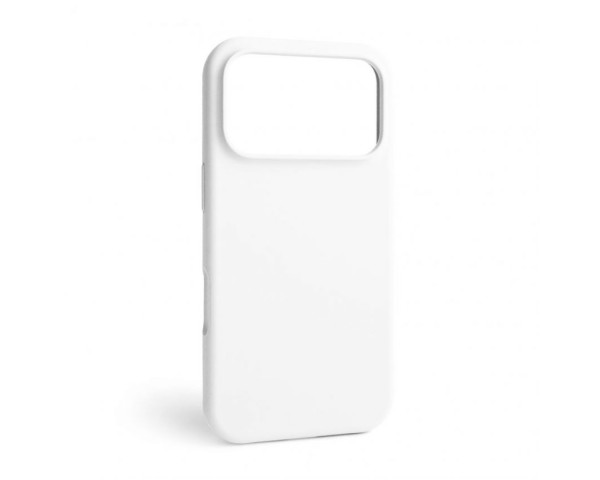 Чохол Full Silicone Case для Apple iPhone 17 Pro white (09) (без логотипу)