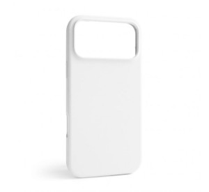 Чохол Full Silicone Case для Apple iPhone 17 Pro Max white (09) (без логотипу)