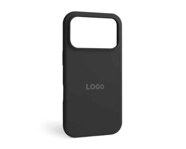 Чохол Full Silicone Case для Apple iPhone 18 Pro dark grey (15)
