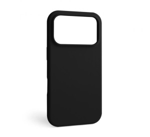 Чохол Full Silicone Case для Apple iPhone 18 Pro black (18) (без логотипу)