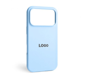 Чохол Full Silicone Case для Apple iPhone 18 Pro Sky blue (58)