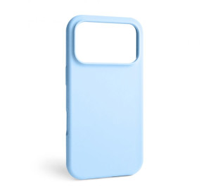 Чохол Full Silicone Case для Apple iPhone 18 Pro sky blue (58) (без логотипу)