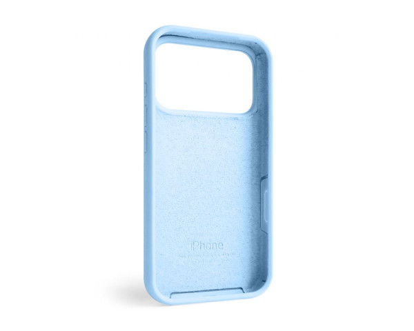 Чохол Full Silicone Case для Apple iPhone 18 Pro sky blue (58) (без логотипу)