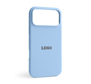 Чохол Full Silicone Case для Apple iPhone 18 Pro Max light blue (05)