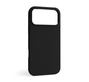 Чехол Full Silicone Case для Apple iPhone 18 Pro Max black (18) (без логотипа)