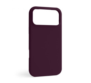 Чохол Full Silicone Case для Apple iPhone 18 Pro Max maroon (42) (без логотипу)