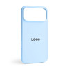 Чехол Full Silicone Case для Apple iPhone 18 Pro Max Sky blue (58)
