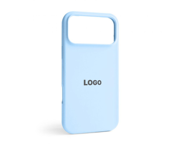 Чехол Full Silicone Case для Apple iPhone 18 Pro Max Sky blue (58)