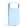 Чехол Full Silicone Case для Apple iPhone 18 Pro Max sky blue (58) (без логотипа)