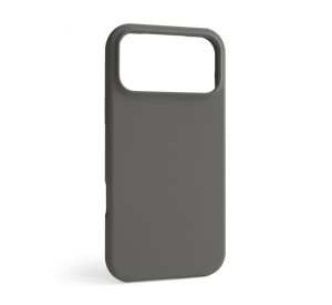 Чохол Full Silicone Case для Apple iPhone 18 Pro Max titanium grey (74) (без логотипу)