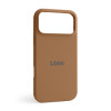 Чехол Full Silicone Case для Apple iPhone 18 Pro Max desert brown (77)
