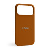 Чехол Full Silicone Case для Apple iPhone 18 Pro Max hermes orange (78)