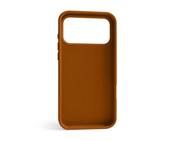 Чехол Full Silicone Case для Apple iPhone 18 Pro Max hermes orange (78)