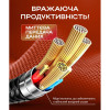 Кабель USB WALKER C950 Type-C to Lightning black