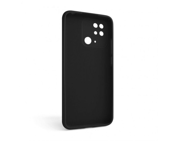 Чохол Full Silicone Case для Xiaomi Redmi 10C 4G black (01) (без логотипу)