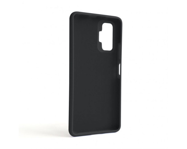 Чохол Full Silicone Case для Xiaomi Redmi Note 10 Pro 4G black (01) (без логотипу)