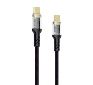 Кабель USB WALKER C950 Type-C to Type-C black