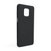 Чохол Full Silicone Case для Xiaomi Redmi Note 9 Pro black (01) (без логотипу)