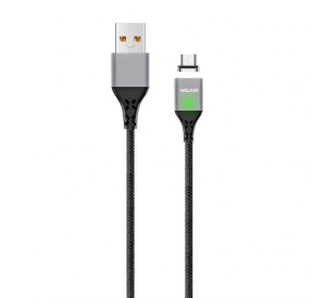 Кабель USB WALKER C970 Micro Magnetic black