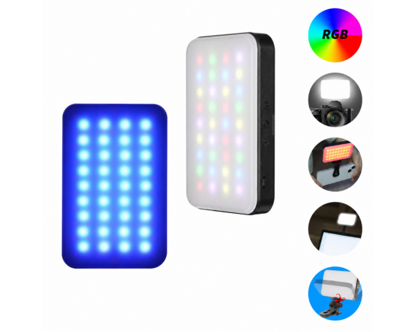 LED лампа портативна MJ-35 RGB