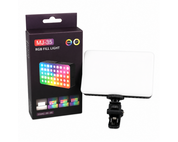 LED лампа портативна MJ-35 RGB