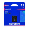 Карта памяти Goodram MicroSDHC 32GB Class 10 UHS-I + SD-адаптер (M1AA-0320R12)