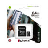 Карта памяти Kingston Canvas Select Plus MicroSDXC 64GB Class 10 UHS-I R100MB/s + SD-адаптер (SDCS3/64GB)