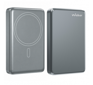 Power Bank WALKER WB-810 10000mAh Magsafe dark grey