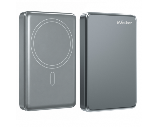 Power Bank WALKER WB-810 10000mAh Magsafe dark grey