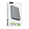 Power Bank WALKER WB-810 10000mAh Magsafe dark grey