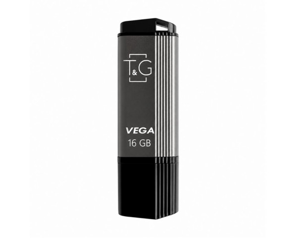 Флеш-пам'ять USB T&G Vega 16GB USB 2.0 (121) grey