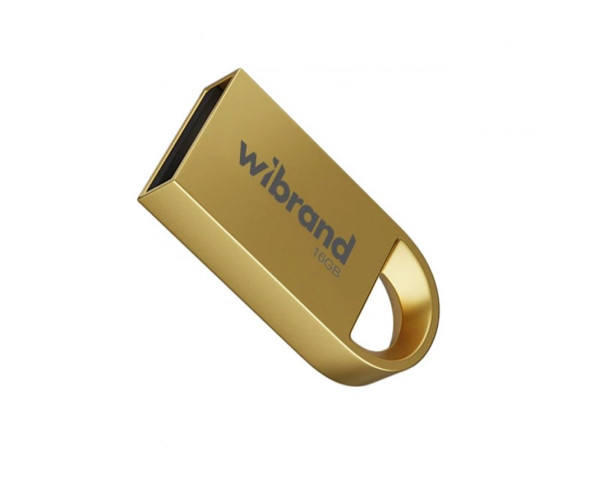 Флеш-память USB Wibrand Lynx 16GB USB 2.0 gold