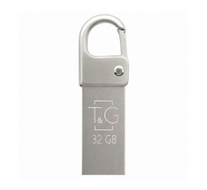 Флеш-пам'ять USB T&G Metal 32GB USB 2.0 (027) з карабіном