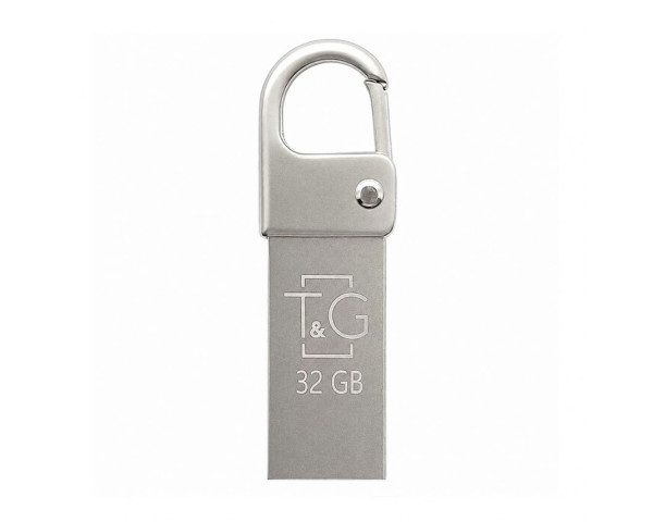 Флеш-пам'ять USB T&G Metal 32GB USB 2.0 (027) з карабіном
