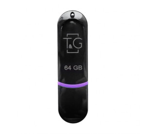 Флеш-пам'ять USB T&G Jet 64GB USB 2.0 (012) black