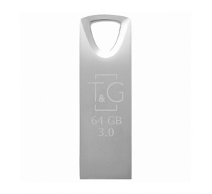 Флеш-пам'ять USB T&G Metal 64GB USB 2.0 (117) silver