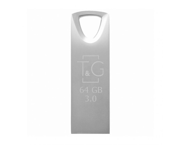 Флеш-пам'ять USB T&G Metal 64GB USB 2.0 (117) silver