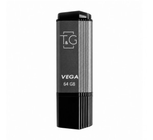 Флеш-пам'ять USB T&G Vega 64GB USB 2.0 (121) grey