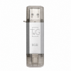 Флеш-память USB T&G Type-C Star 8GB USB 2.0 (009) silver