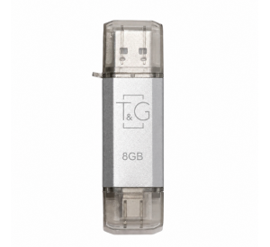 Флеш-пам'ять USB T&G Type-C Star 8GB USB 2.0 (009) silver