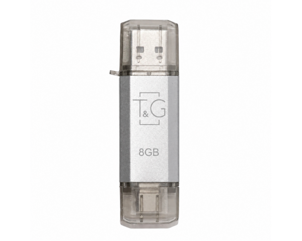 Флеш-память USB T&G Type-C Star 8GB USB 2.0 (009) silver
