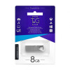 Флеш-память USB T&G Metal 8GB USB 2.0 (117) silver