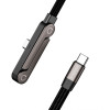 Кабель USB WALKER C880 Type-C to Type-C з підставкою 1.5m black