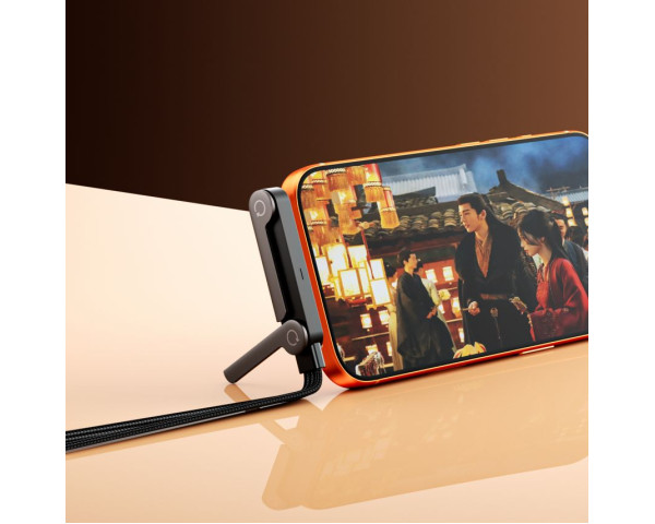 Кабель USB WALKER C880 Type-C to Type-C з підставкою 1.5m black