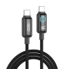Кабель USB XO NB-Q312B 240W Type-C to Type-C 2м black